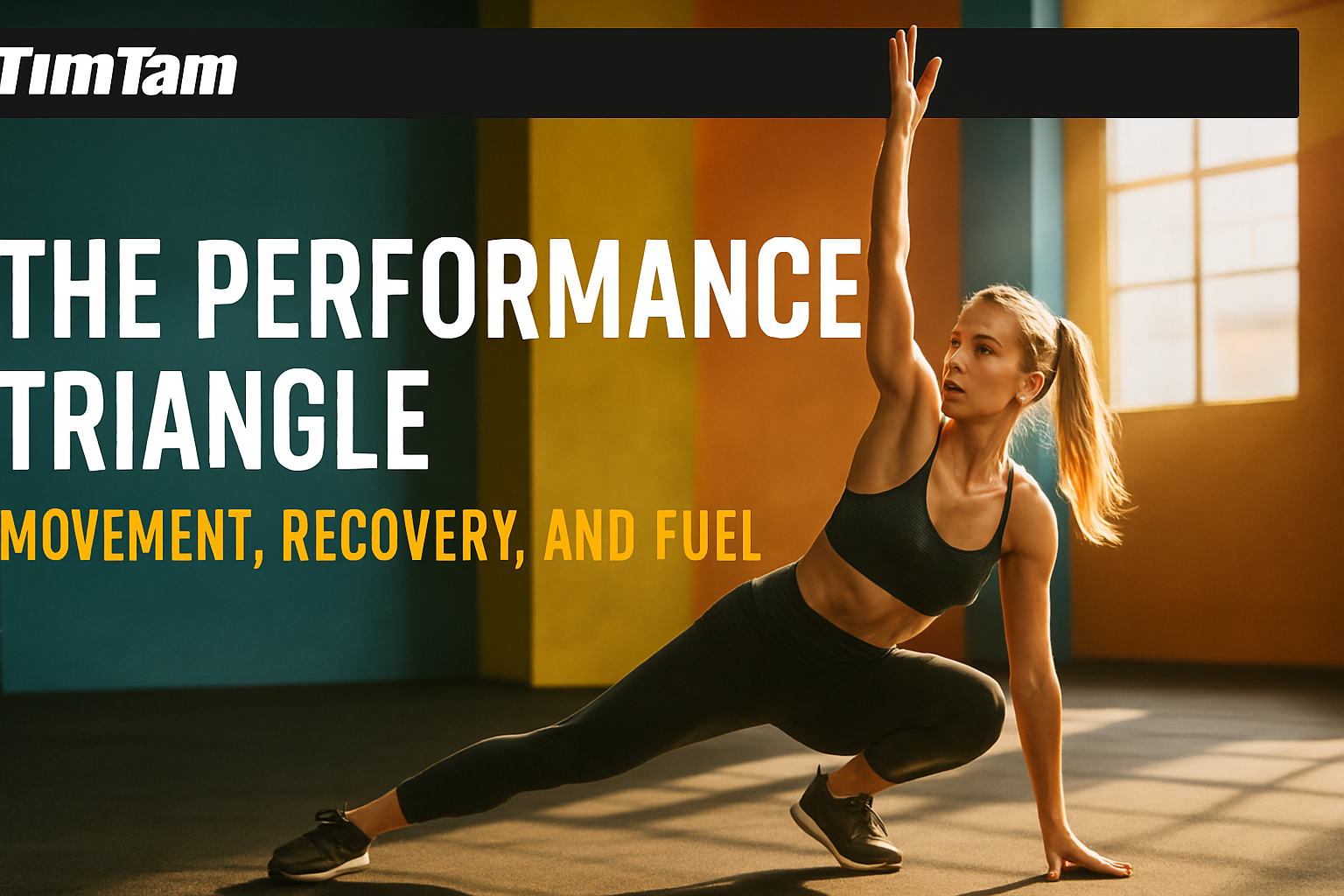 The Performance Triangle — Movement, Recovery, and Fuel
