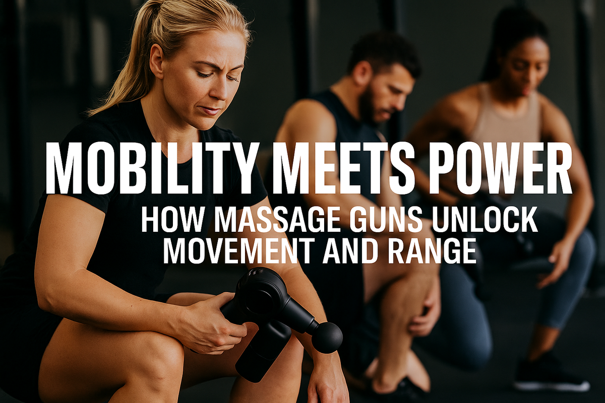 Mobility Meets Power: How Massage Guns Unlock Movement and Range