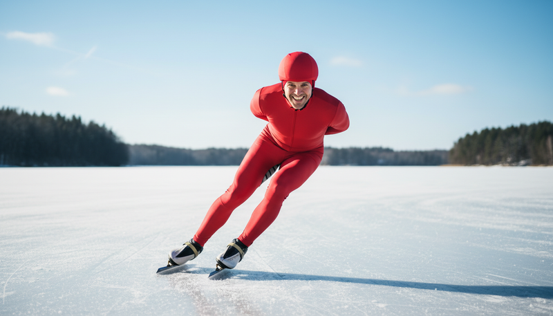 Speed Skating Conditioning: Low Glides and Strong Hips
