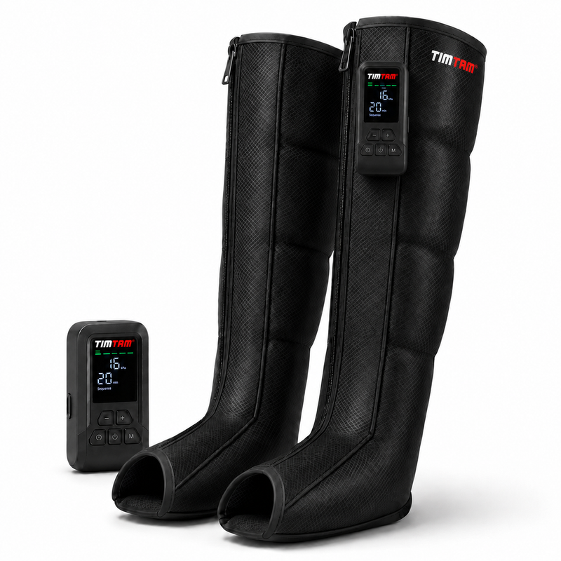 TimTam AirCompression™ Recovery Boots | Leg Compression Therapy  (PREORDER, Shipping Q4 2026)