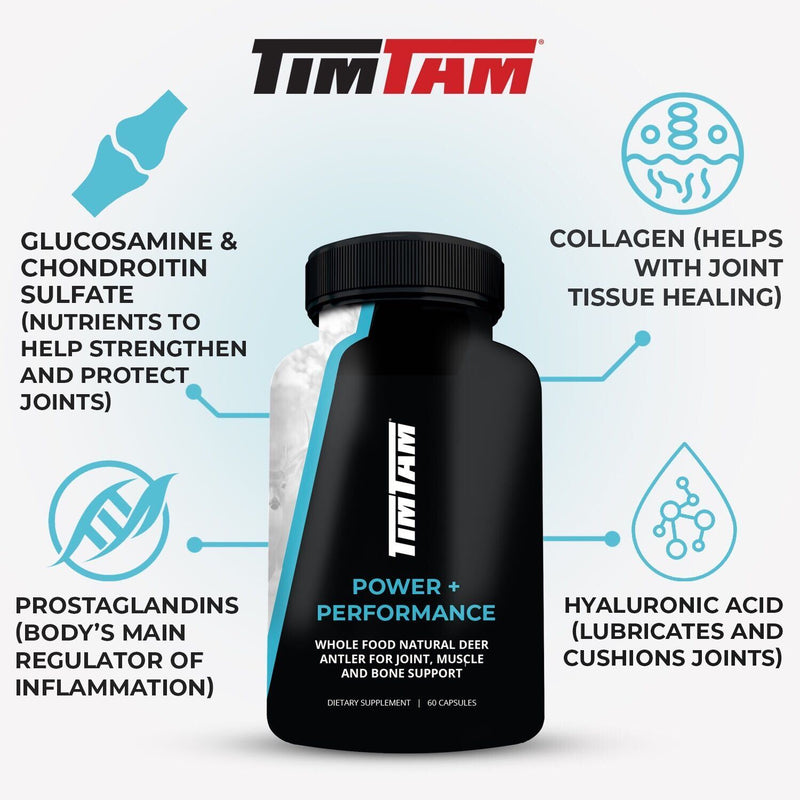 TimTam Power Performance Deer Antler Joint Support Capsules
